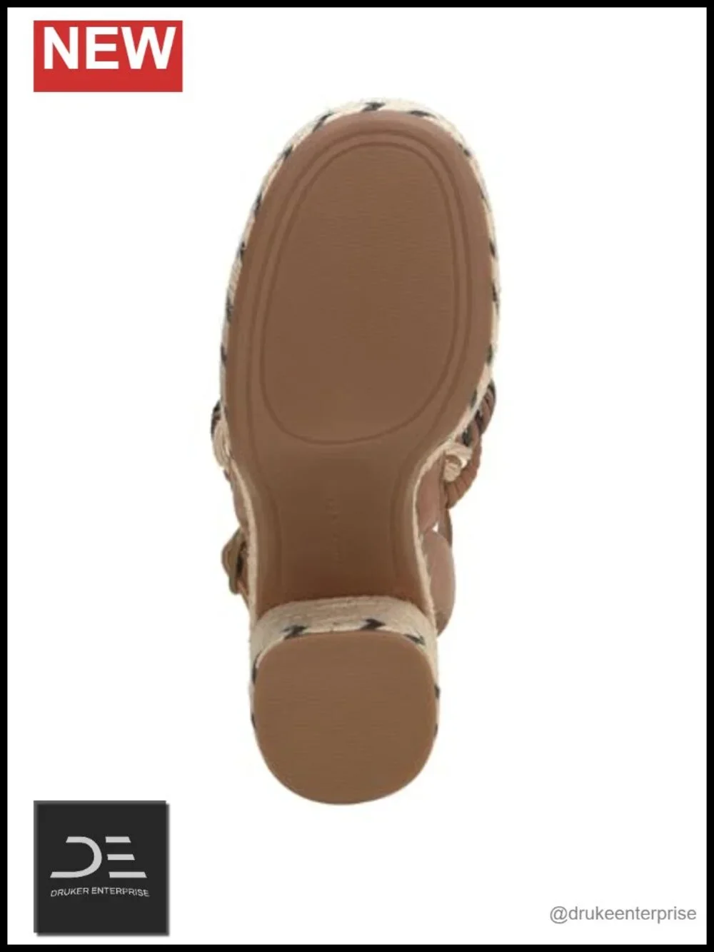 Women's Wedge Platform Sandals Leather Ankle Strap Open Toe